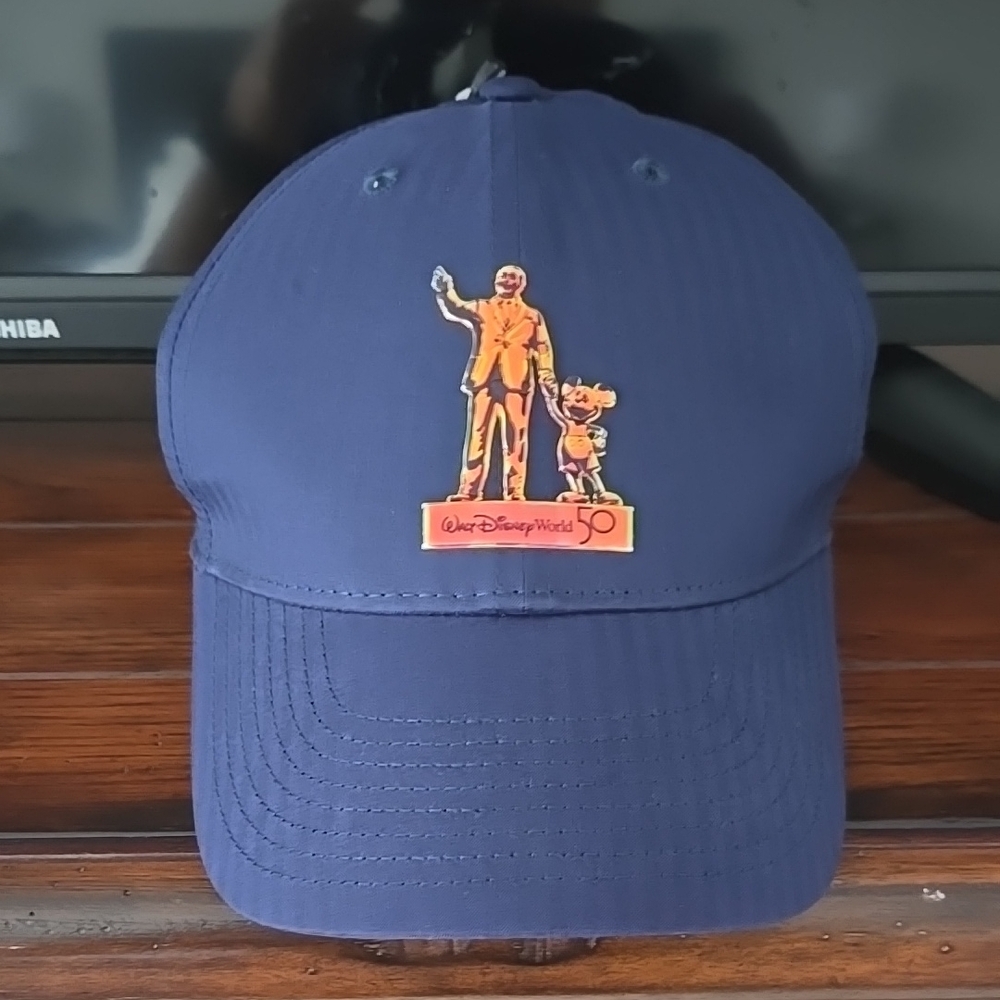 NEW and Unworn Nike Dri-Fit  Blue Disney 50th Anniversary Hat